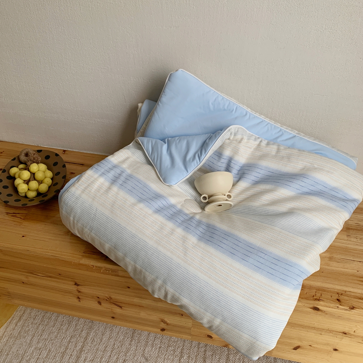 91家纺网 家纺一手货源 找家纺 桃喜 2026新款冰纱夏被夏凉被空调被 晴山