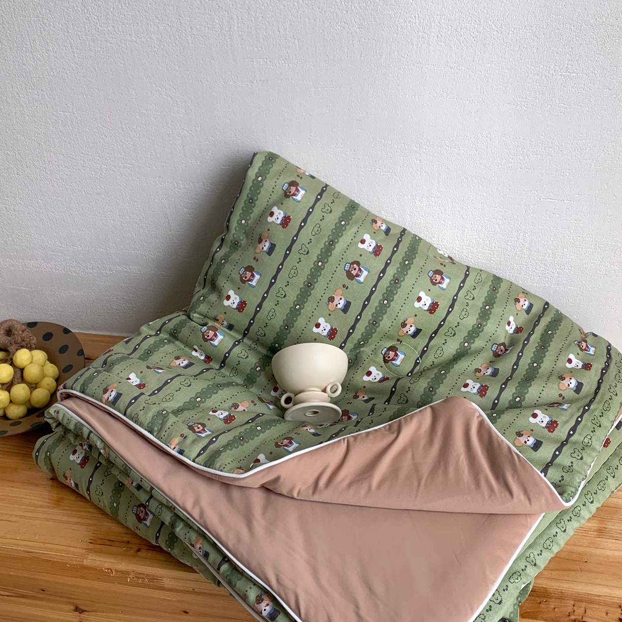 桃喜 2026新款冰纱夏被夏凉被空调被 森系小狗