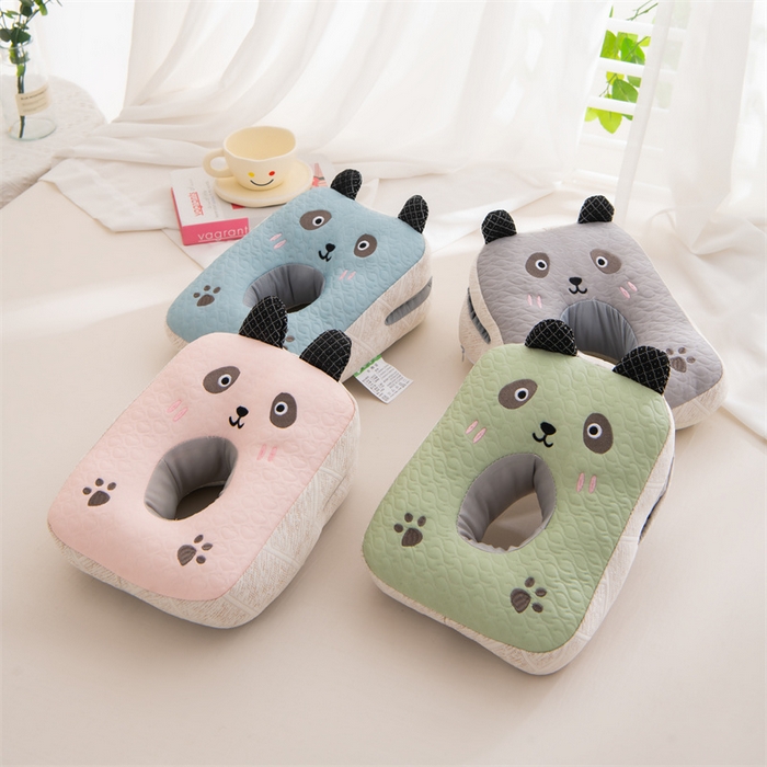 91家纺网 家纺一手货源 找家纺 （总）仁宇枕业 2026新款新品幼儿园学生儿童青少年清凉豆豆插手款儿童午休午睡枕头枕芯