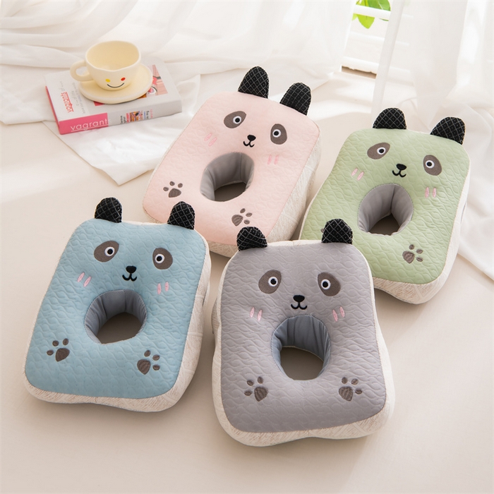 91家纺网 家纺一手货源 找家纺 （总）仁宇枕业 2026新款新品幼儿园学生儿童青少年清凉豆豆插手款儿童午休午睡枕头枕芯