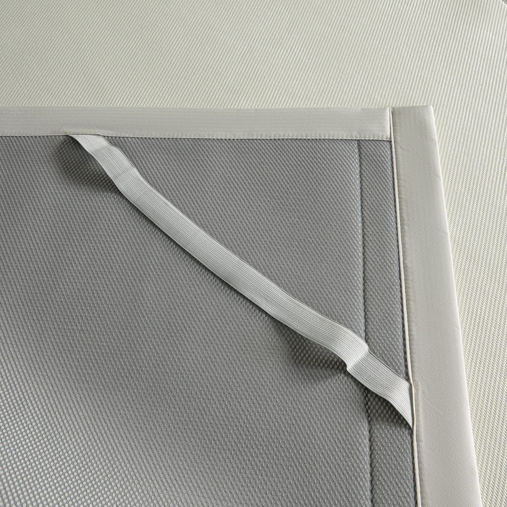 91家纺网 家纺一手货源 找家纺 印季家纺 2026新款可水洗织带款凉感冰藤软席 米黄