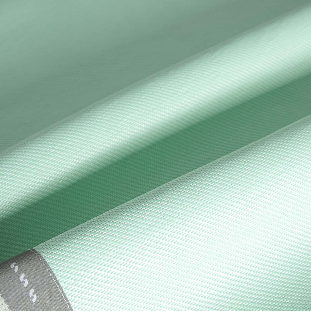 91家纺网 家纺一手货源 找家纺 印季家纺 2026新款可水洗织带款凉感冰藤软席 水绿