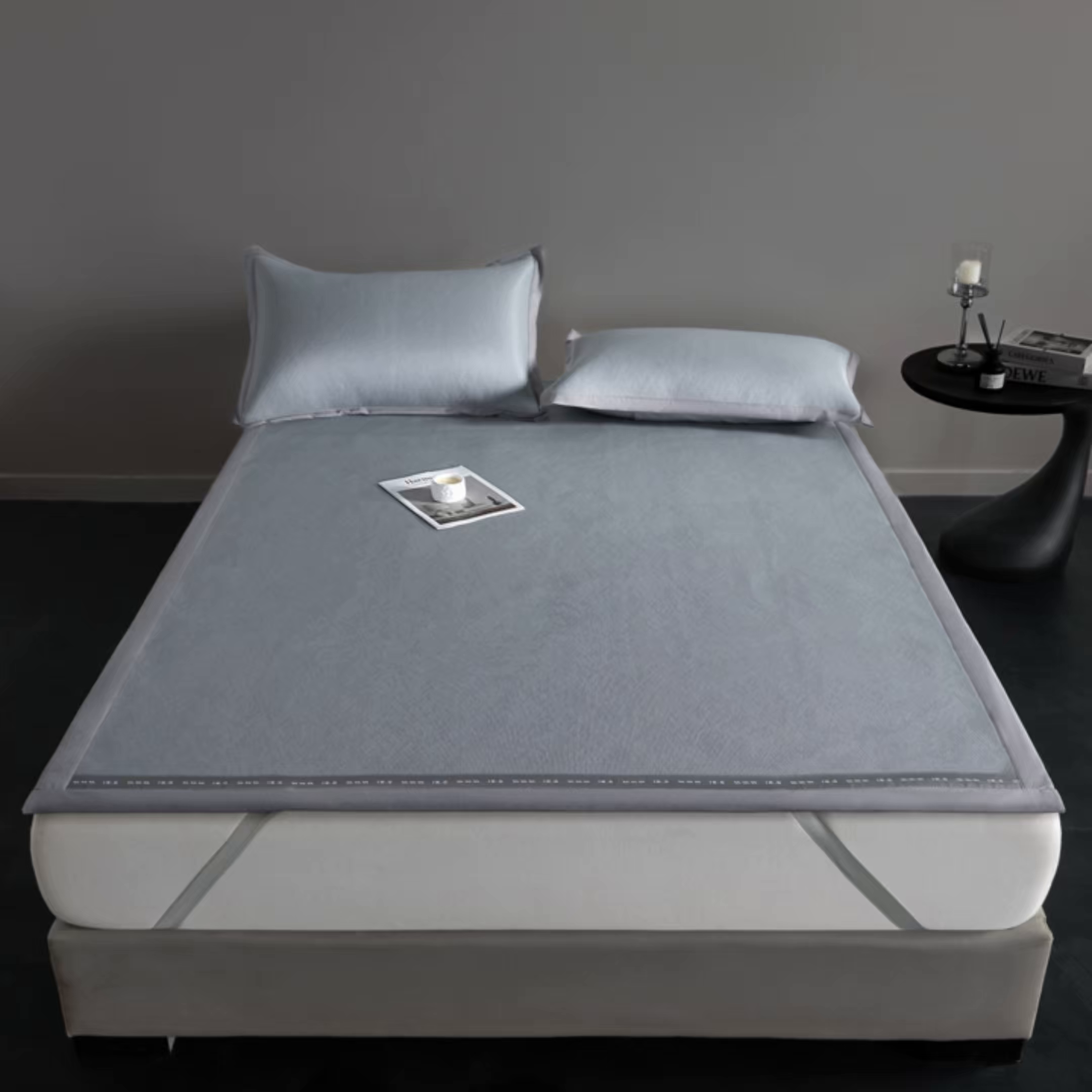 91家纺网 家纺一手货源 找家纺 （总）印季家纺 2026新款可水洗织带款凉感冰藤软席