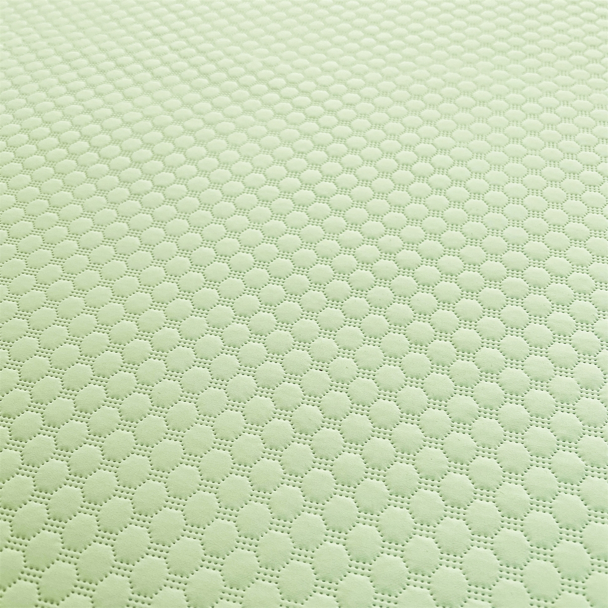 91家纺网 家纺一手货源 找家纺 雯豆家纺 2026新款A类凉感丝花边床裙款凉席席子凉席 凉感丝床裙-春辰绿