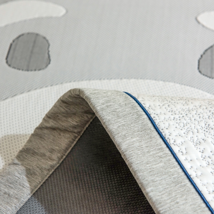 91家纺网 家纺一手货源 找家纺 印季家纺 2026新款卡通大版提花冰爽凉感丝凉席席子 雪纳瑞