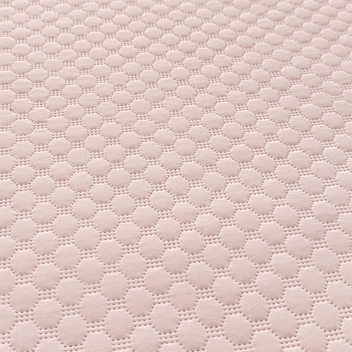 91家纺网 家纺一手货源 找家纺 雯豆家纺 2026新款A类凉感丝花边床笠款凉席席子凉席 凉感丝花边床笠-胭脂粉