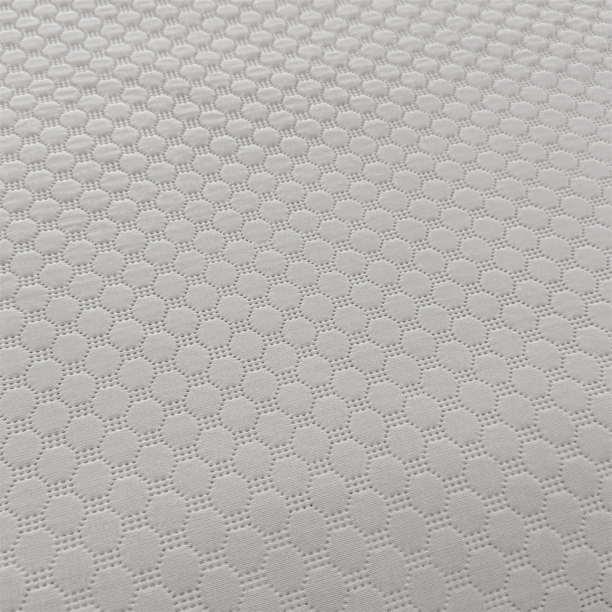 91家纺网 家纺一手货源 找家纺 雯豆家纺 2026新款A类凉感丝花边床笠款凉席席子凉席 凉感丝花边床笠-淡雅灰