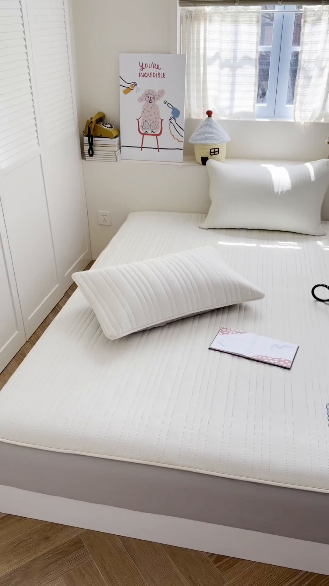 91家纺网 家纺一手货源 找家纺 TT.one 塔塔家居 2026新款A类夏日裸感凉感夏凉垫--小马系列 小马-奶昔黄