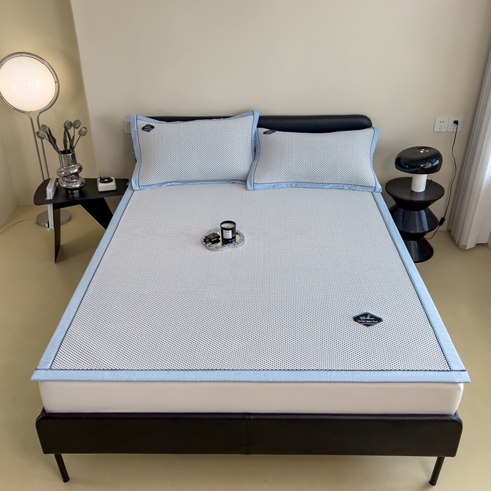 91家纺网 家纺一手货源 找家纺 （总）印季家纺 2026新款凉感系列-华夫格凉感丝软席（床席款）