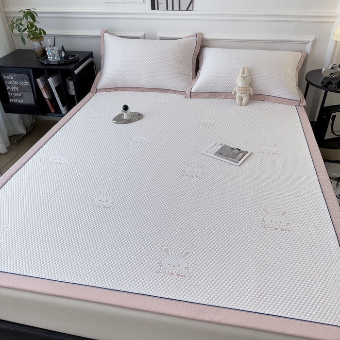 91家纺网 家纺一手货源 找家纺 （总）印季家纺 2026新款凉感系列-卡通凉感丝泡泡软席（床席款）