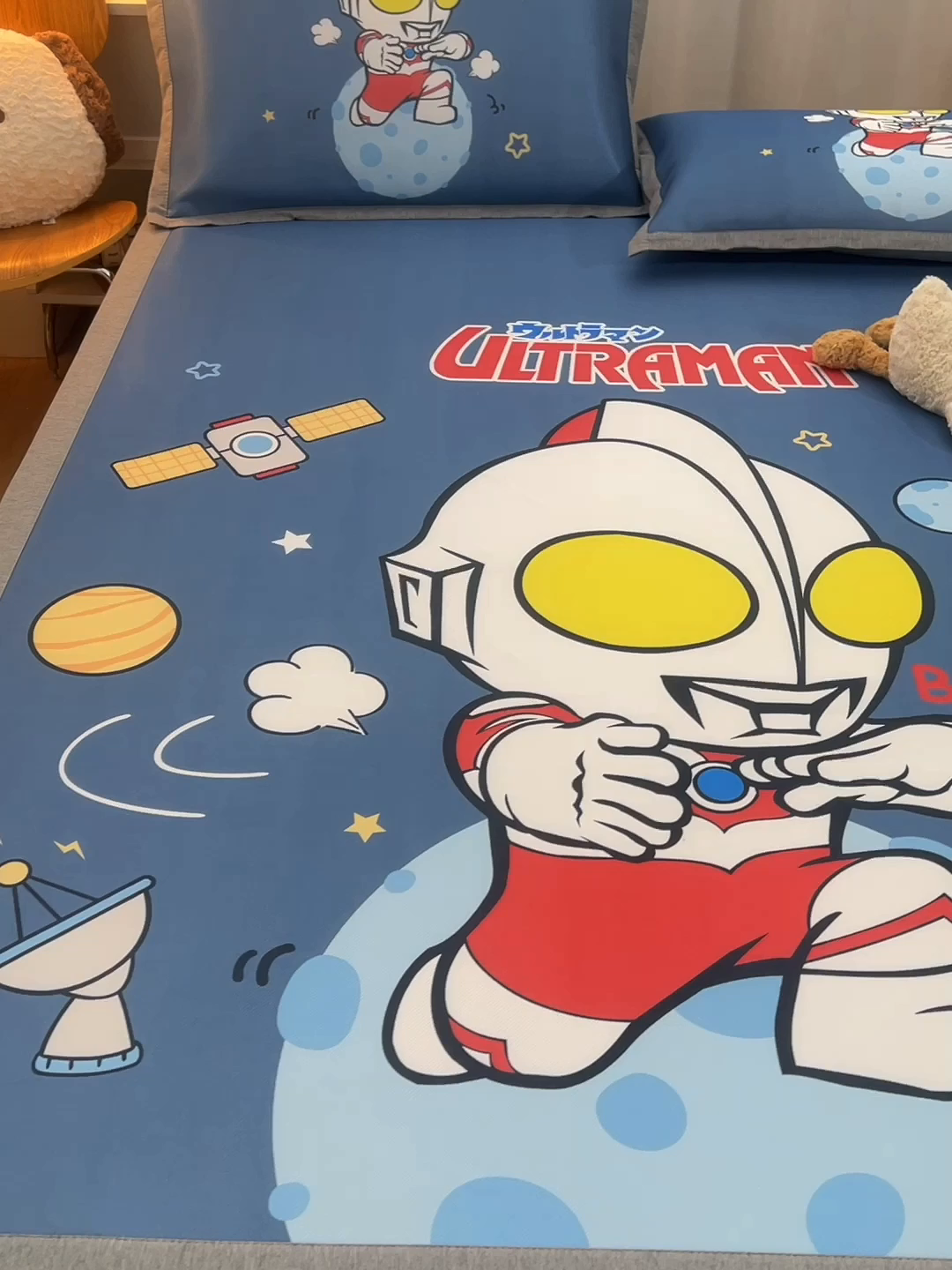 91家纺网 家纺一手货源 找家纺 （总）云恋家纺2026正版授权冰丝席卡通夏季凉席三件套可折叠水洗软席子儿童单双人凉感空调席