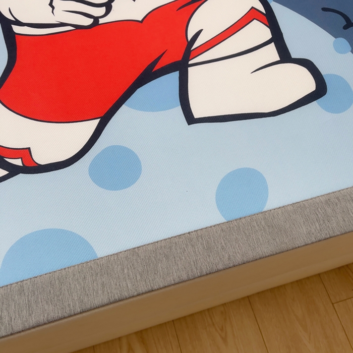 91家纺网 家纺一手货源 找家纺 （总）云恋家纺2026正版授权冰丝席卡通夏季凉席三件套可折叠水洗软席子儿童单双人凉感空调席