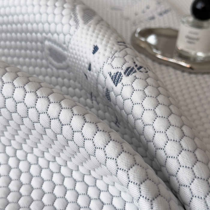 91家纺网 家纺一手货源 找家纺 印季家纺 2026新款凉感系列-卡通凉感丝泡泡软席（床笠款） 兔子-蓝