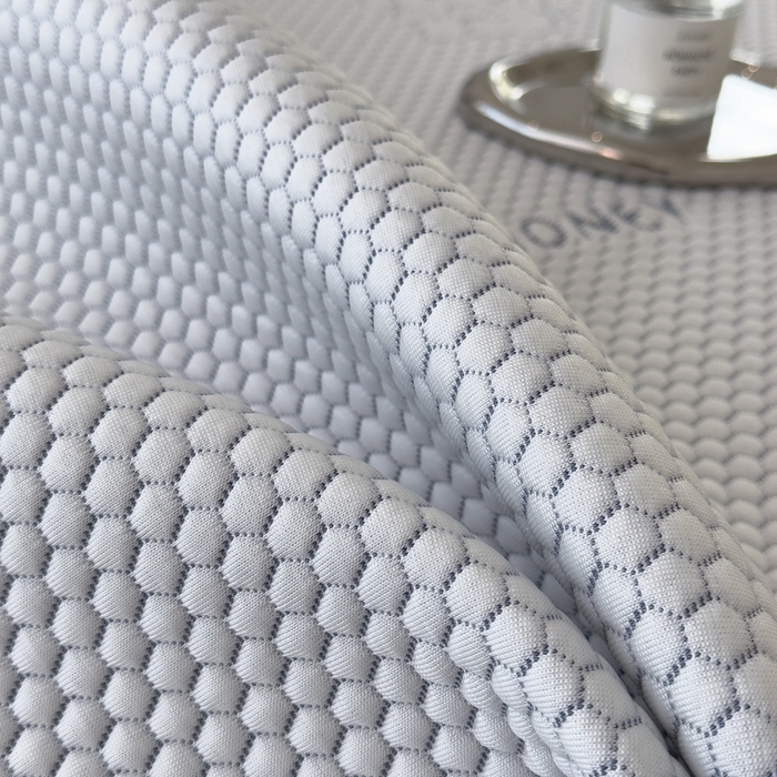 91家纺网 家纺一手货源 找家纺 印季家纺 2026新款凉感系列-卡通凉感丝泡泡软席（床笠款） 小狗-蓝