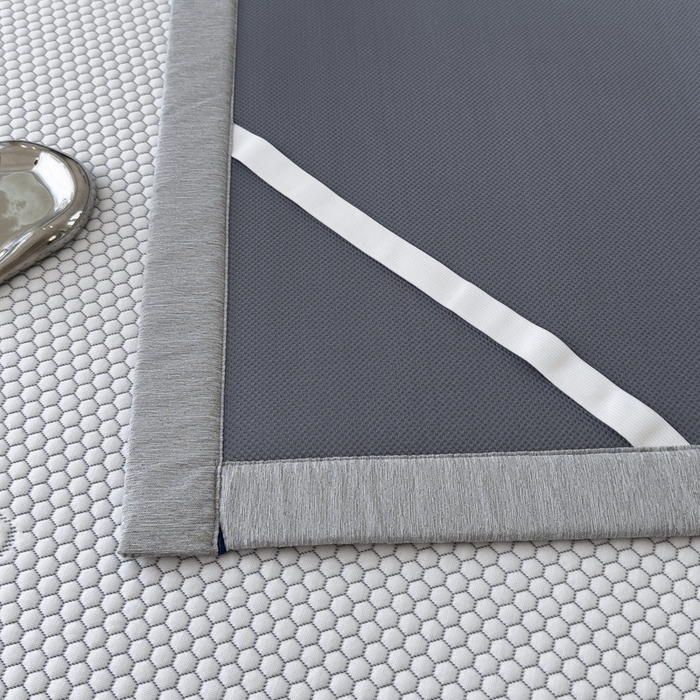 91家纺网 家纺一手货源 找家纺 印季家纺 2026新款凉感系列-卡通凉感丝泡泡软席（床笠款） 兔子-灰