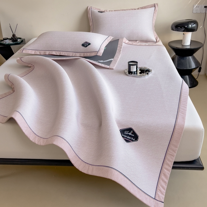 91家纺网 家纺一手货源 找家纺 （总）印季家纺 2026新款凉感系列-丝滑凉感丝软席（床笠款）