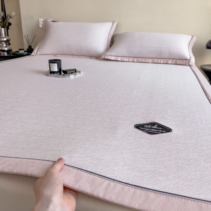 91家纺网 家纺一手货源 找家纺 （总）印季家纺 2026新款凉感系列-丝滑凉感丝软席（床笠款）