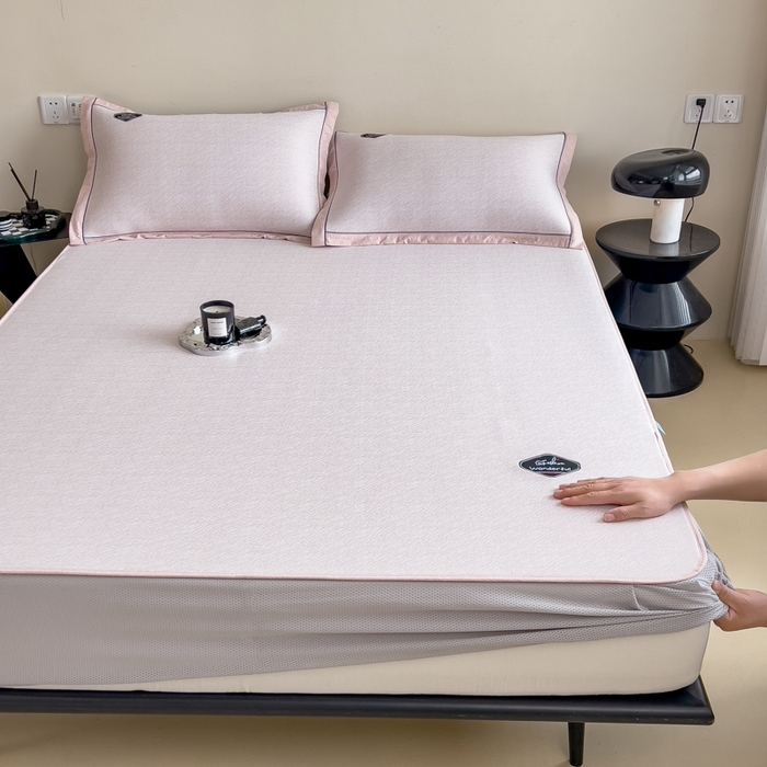 91家纺网 家纺一手货源 找家纺 （总）印季家纺 2026新款凉感系列-丝滑凉感丝软席（床笠款）