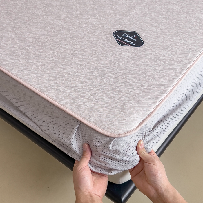 91家纺网 家纺一手货源 找家纺 （总）印季家纺 2026新款凉感系列-丝滑凉感丝软席（床笠款）