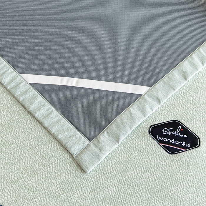 91家纺网 家纺一手货源 找家纺 印季家纺 2026新款凉感系列-丝滑凉感丝软席（床笠款） 肌理纹-绿色