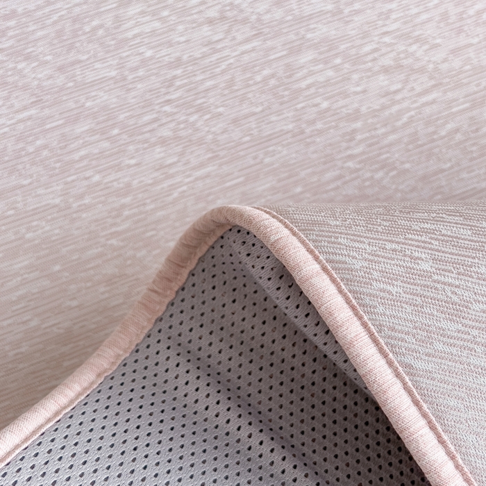 91家纺网 家纺一手货源 找家纺 印季家纺 2026新款凉感系列-丝滑凉感丝软席（床笠款） 肌理纹-粉色