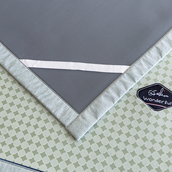 91家纺网 家纺一手货源 找家纺 印季家纺 2026新款凉感系列-丝滑凉感丝软席（床笠款） 圆点-绿色