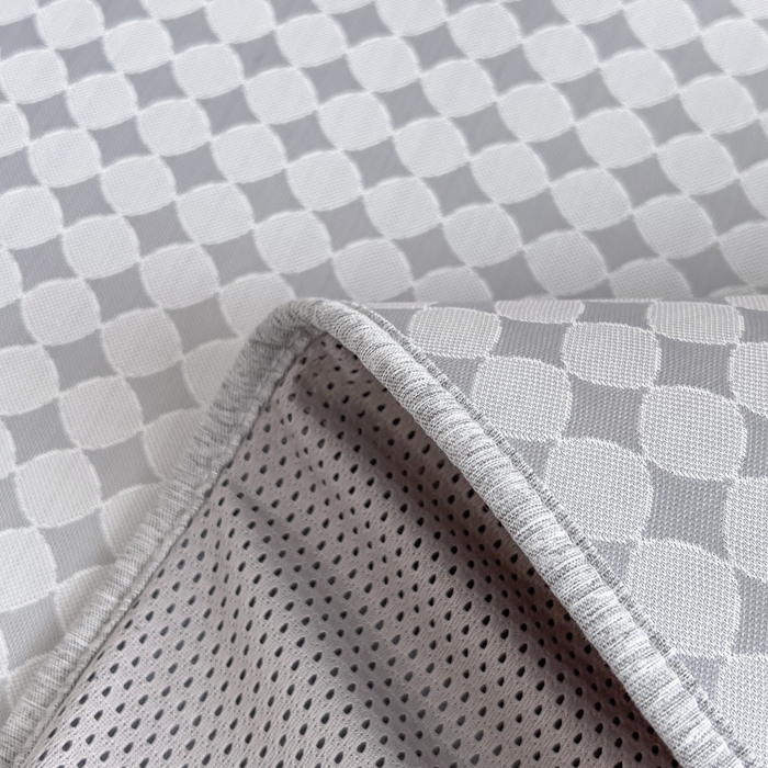 91家纺网 家纺一手货源 找家纺 印季家纺 2026新款凉感系列-丝滑凉感丝软席（床笠款） 圆点-灰色