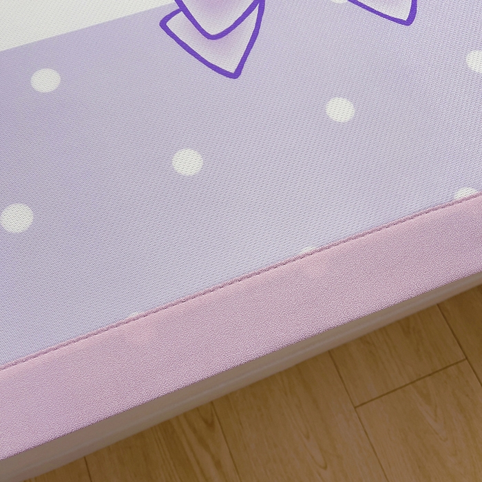 91家纺网 家纺一手货源 找家纺 云恋家纺 2026春夏新款大阪卡通冰丝凉席席子空调软席套件 大阪-爱心库洛米