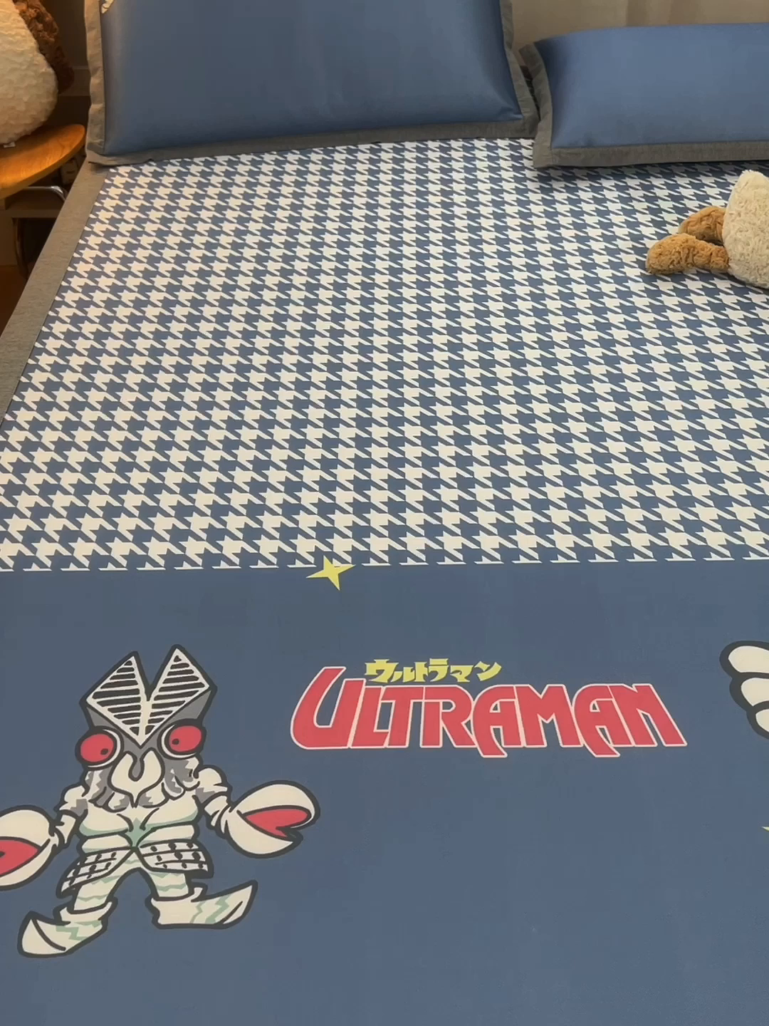 91家纺网 家纺一手货源 找家纺 云恋家纺 2026春夏新款大阪卡通冰丝凉席席子空调软席套件 大阪-奥特之光