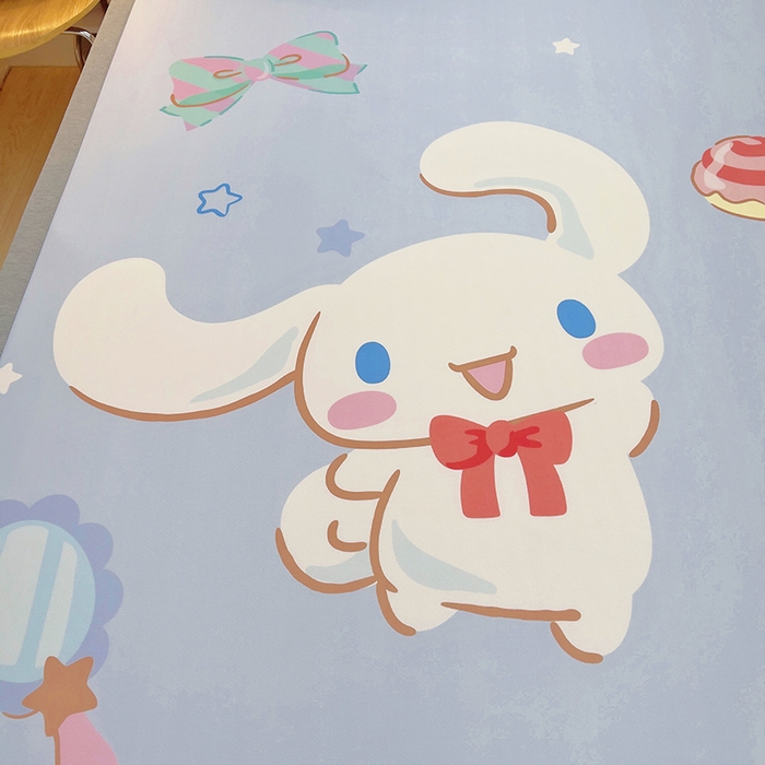 91家纺网 家纺一手货源 找家纺 云恋家纺 2026春夏新款大阪卡通冰丝凉席席子空调软席套件 大阪-大耳朵玉桂狗