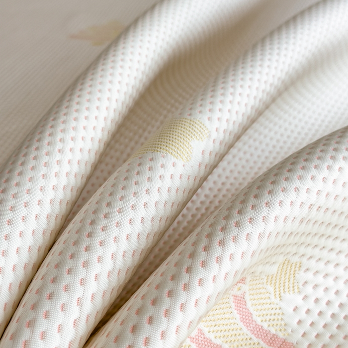 91家纺网 家纺一手货源 找家纺 印季家纺 2026新款三色提花冰爽凉感丝泡泡软席凉席席子 圣诞树