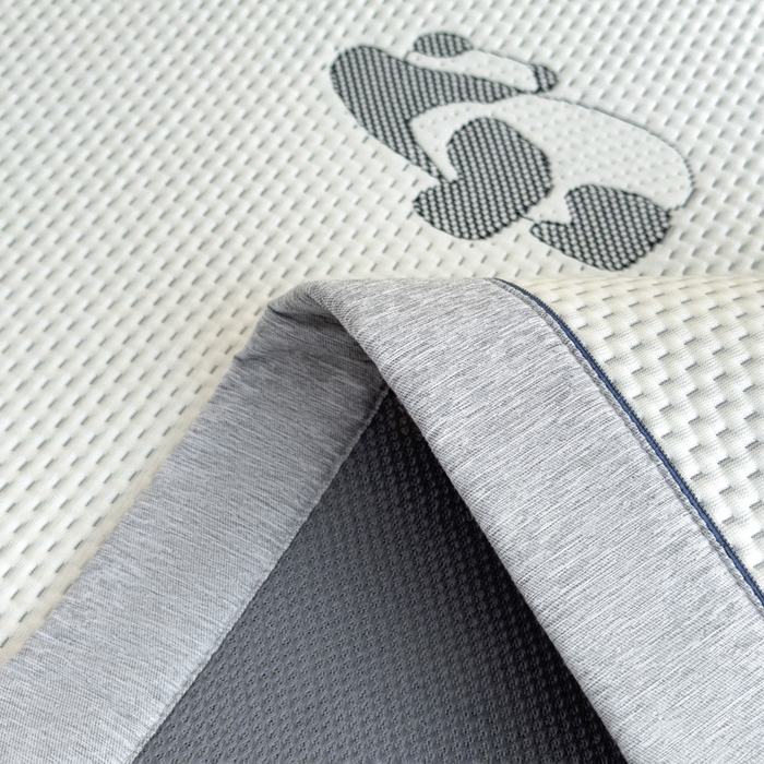 91家纺网 家纺一手货源 找家纺 印季家纺 2026新款三色提花冰爽凉感丝泡泡软席凉席席子 熊猫