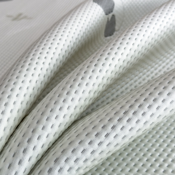 91家纺网 家纺一手货源 找家纺 印季家纺 2026新款三色提花冰爽凉感丝泡泡软席凉席席子 熊猫