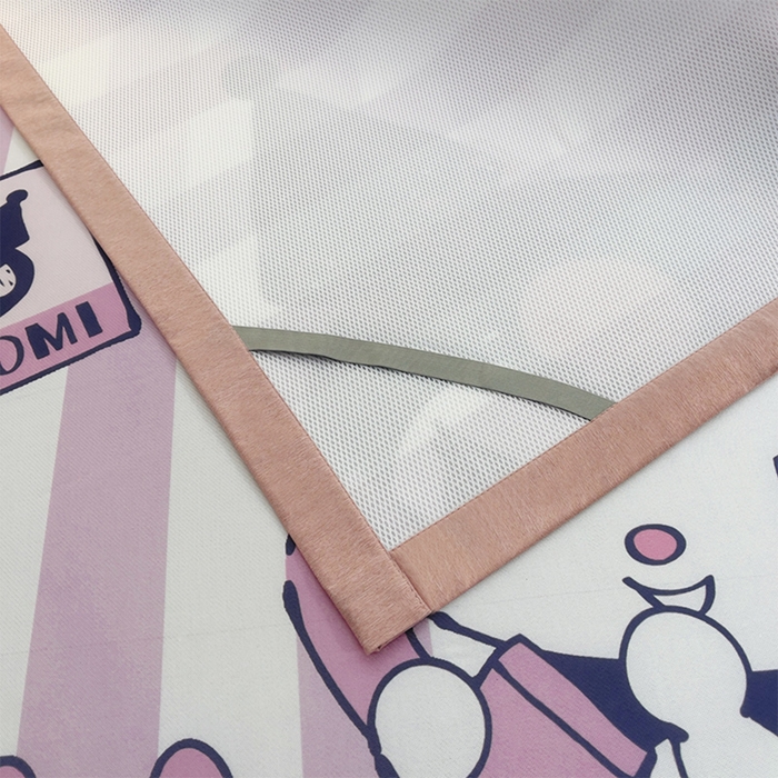 91家纺网 家纺一手货源 找家纺 云恋家纺 2026春夏新款大阪卡通冰丝凉席席子空调软席套件 大阪-调皮库洛米