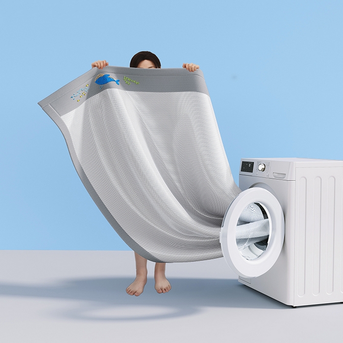 91家纺网 家纺一手货源 找家纺 印季家纺 2026新款可机洗布面绣花冰藤席凉席席子-海底世界 海底世界-银灰