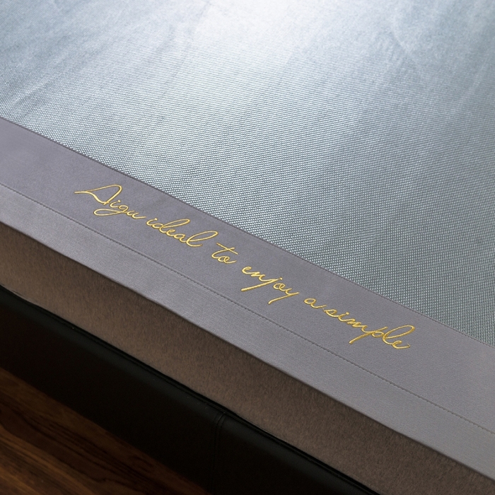 91家纺网 家纺一手货源 找家纺 印季家纺 2026新款刺绣款冰藤席 银灰