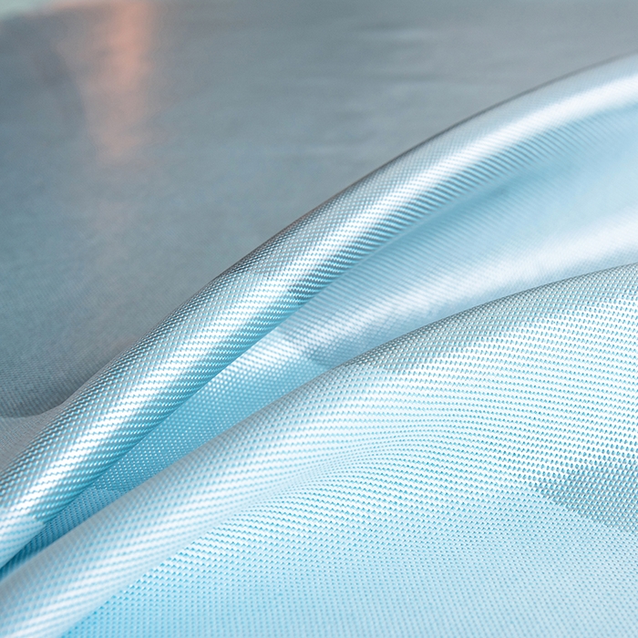 91家纺网 家纺一手货源 找家纺 印季家纺 2026新款清凉舒适拼色加密冰藤床裙款凉席 条纹-蓝绿