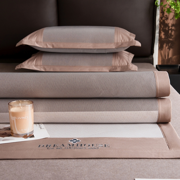 91家纺网 家纺一手货源 找家纺 （总）印季家纺 2026新款拼色加密冰藤席子凉席