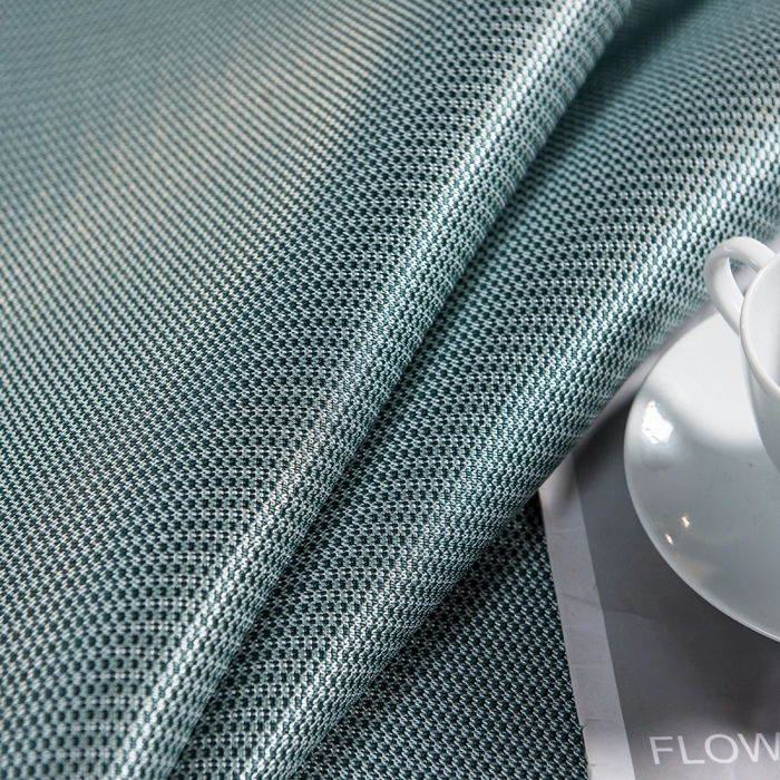 91家纺网 家纺一手货源 找家纺 印季家纺 2026新款1200D加密纯色碳光席席子凉席 水绿