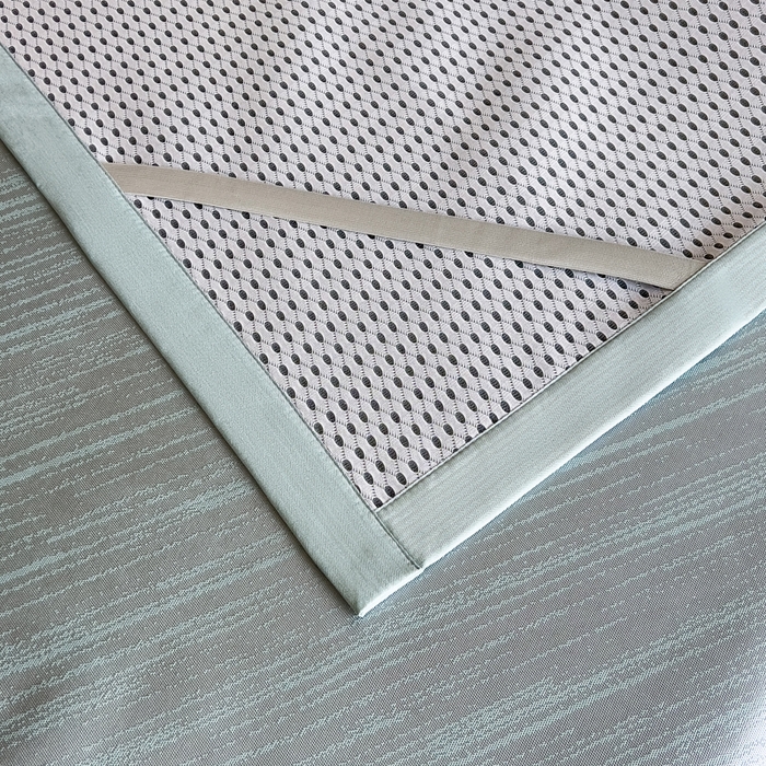 91家纺网 家纺一手货源 找家纺 印季家纺 2026新款5A级抗菌加厚绣花冰丝席-流星雨（床席款） 水绿