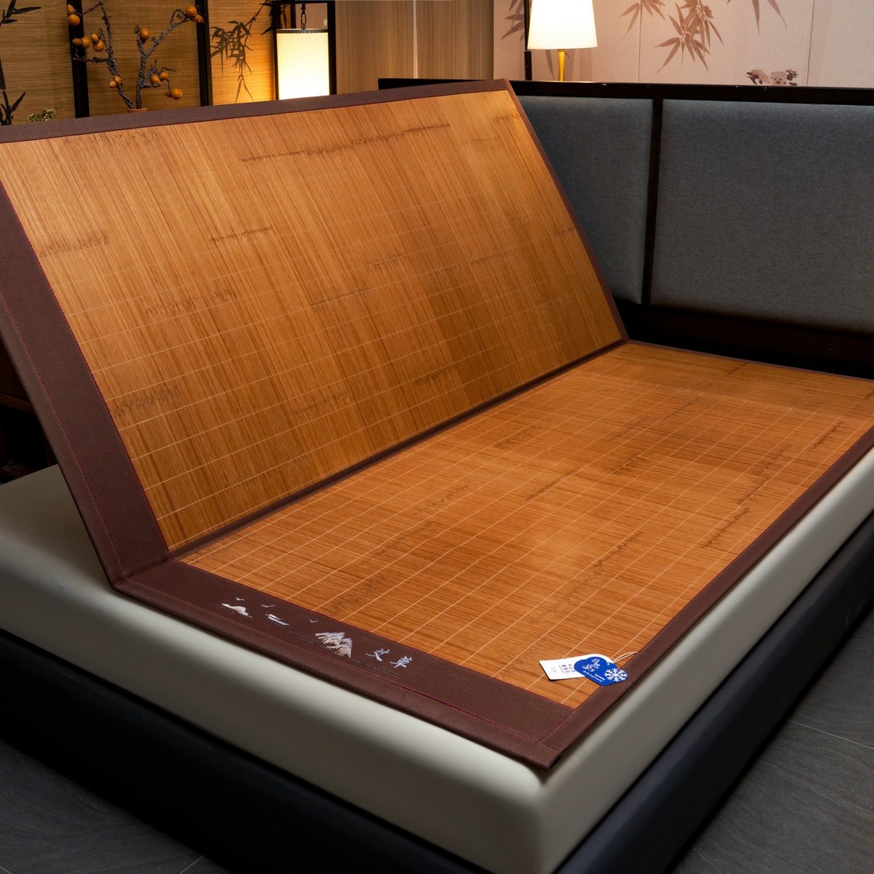 91家纺网 家纺一手货源 找家纺 （总）森璐家纺 2026新款竹韵清凉竹席凉席席子