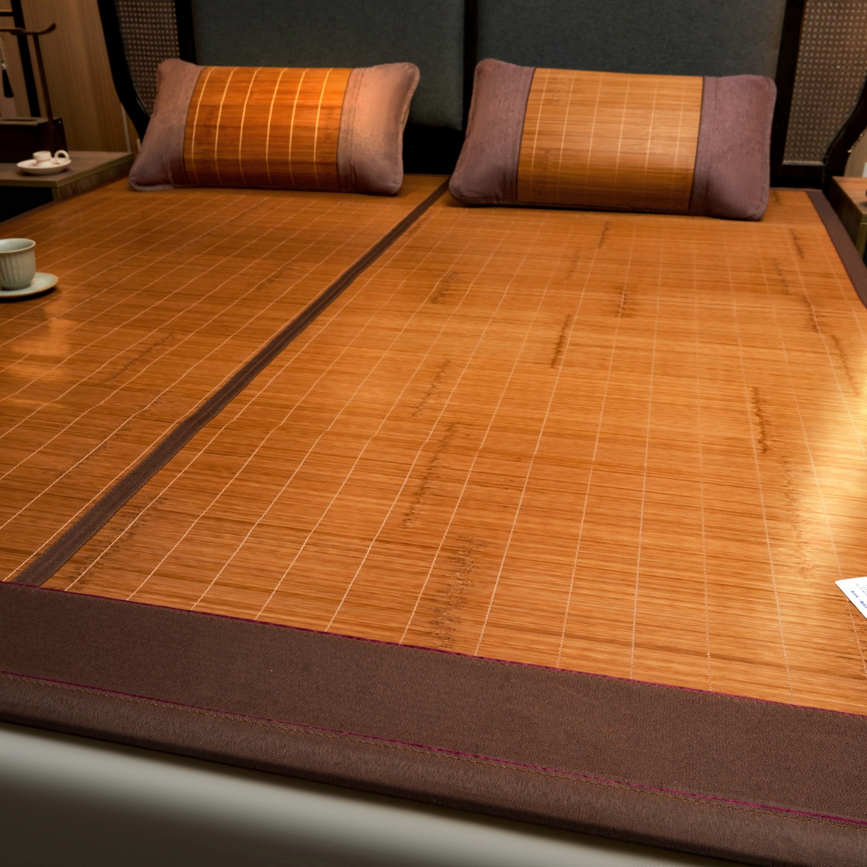 91家纺网 家纺一手货源 找家纺 （总）森璐家纺 2026新款竹韵清凉竹席凉席席子