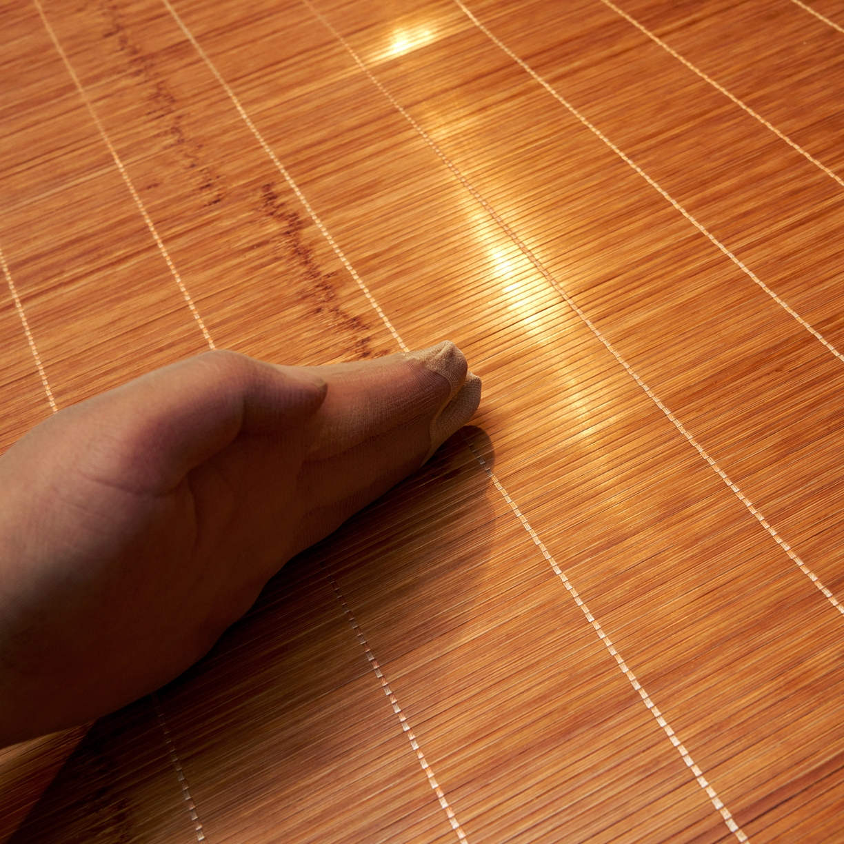 91家纺网 家纺一手货源 找家纺 森璐家纺 2026新款竹韵清凉竹席凉席席子 艾草驱蚊席