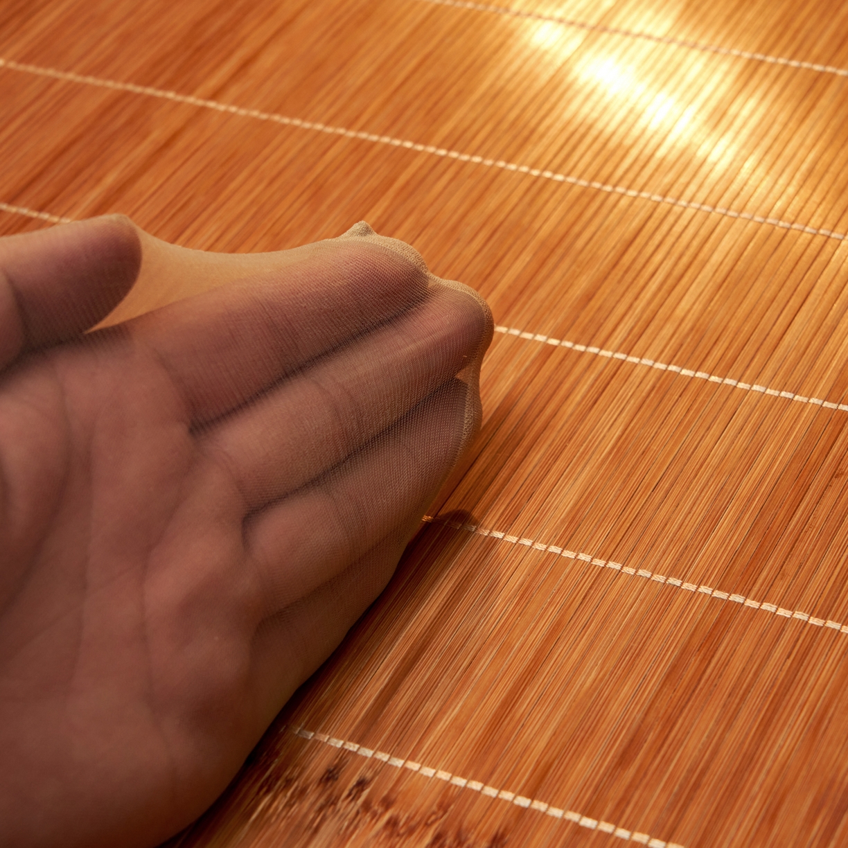 91家纺网 家纺一手货源 找家纺 森璐家纺 2026新款竹韵清凉竹席凉席席子 碳化席