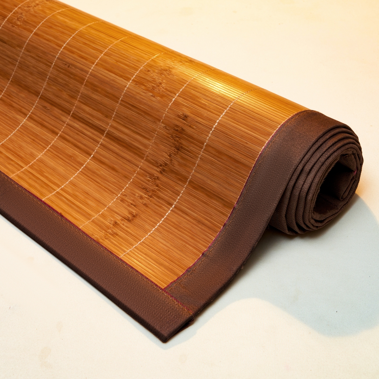 91家纺网 家纺一手货源 找家纺 森璐家纺 2026新款竹韵清凉竹席凉席席子 碳化席