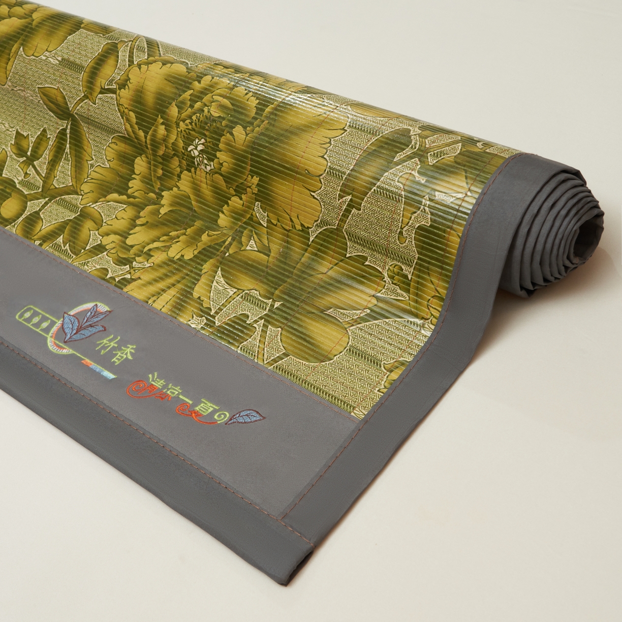 91家纺网 家纺一手货源 找家纺 森璐家纺 2026新款竹韵清凉竹席凉席席子 清凉一夏