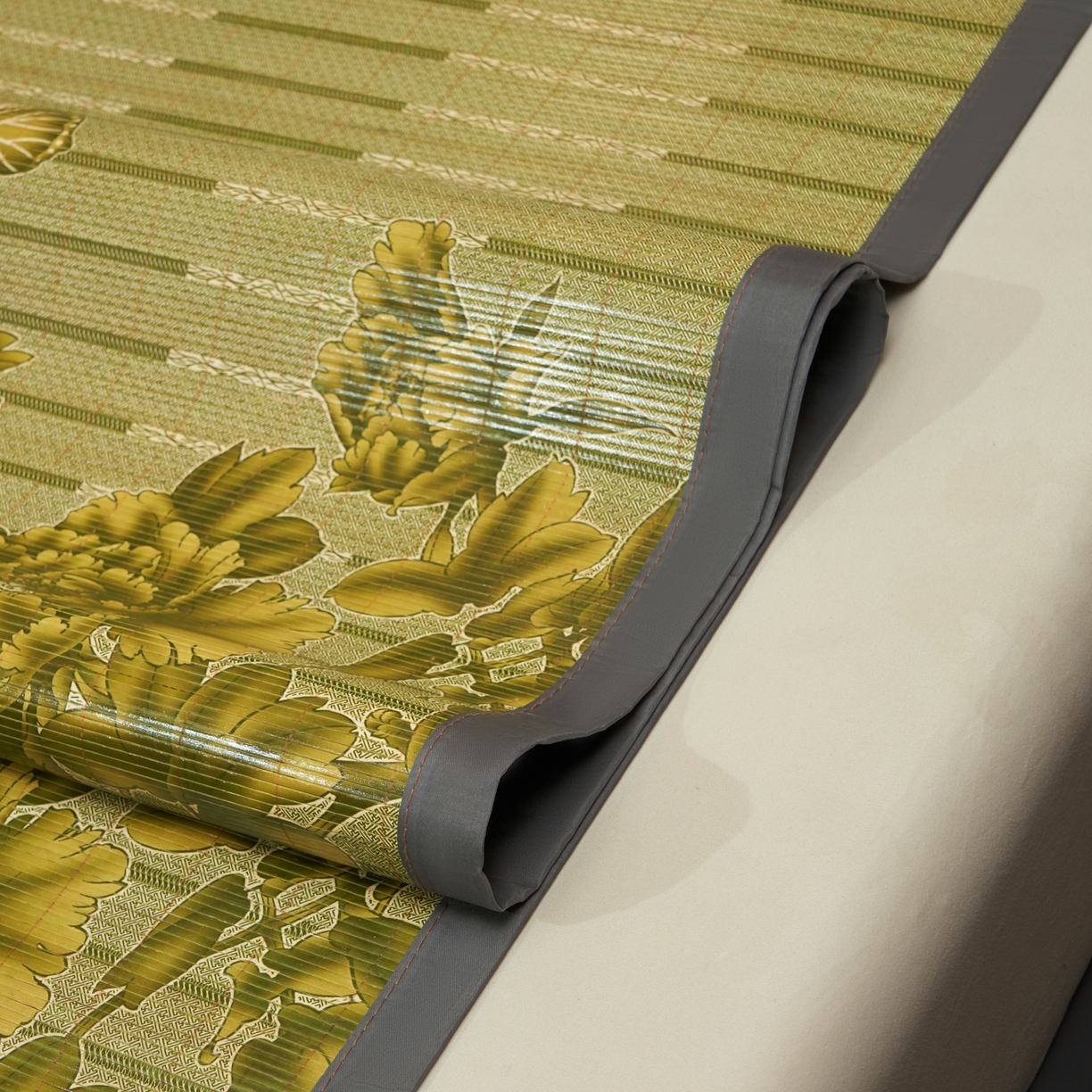 91家纺网 家纺一手货源 找家纺 森璐家纺 2026新款竹韵清凉竹席凉席席子 清凉一夏