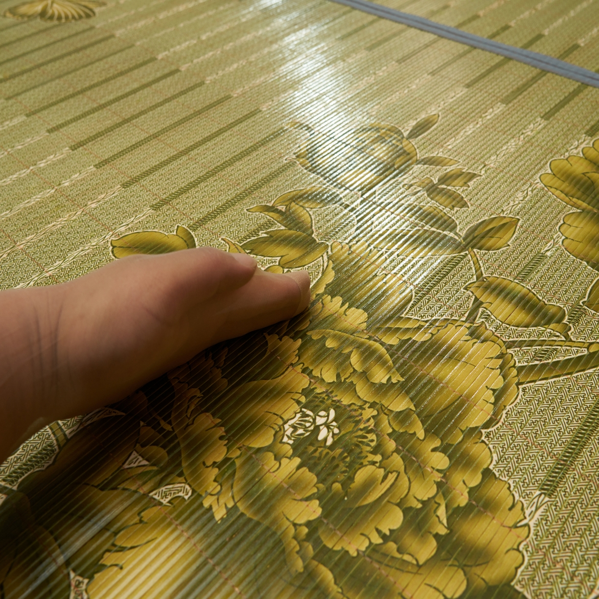 91家纺网 家纺一手货源 找家纺 森璐家纺 2026新款竹韵清凉竹席凉席席子 清凉一夏