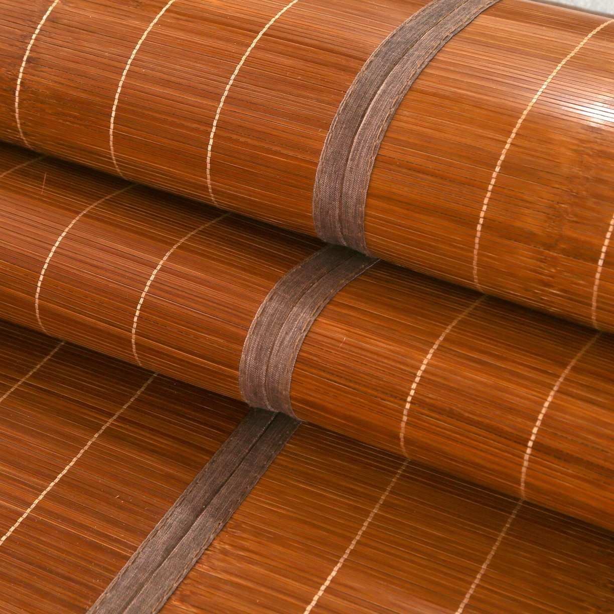 91家纺网 家纺一手货源 找家纺 森璐家纺 2026新款竹韵清凉竹席凉席席子 茶香养生席