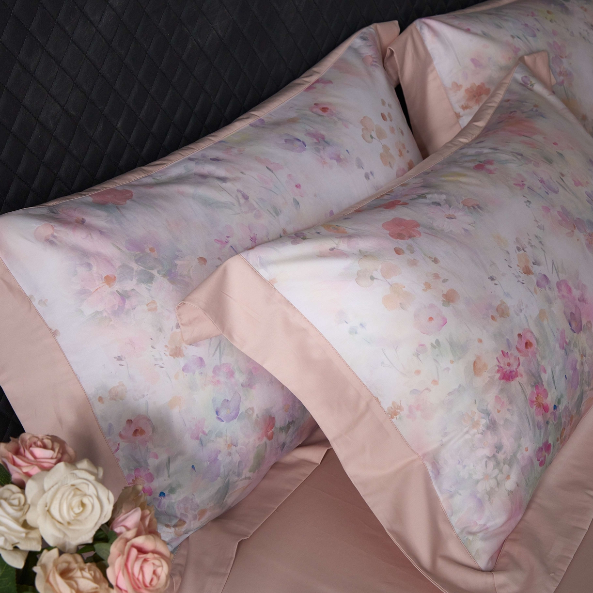 91家纺网 家纺一手货源 找家纺 [91家纺网精选]A版50支全棉纯棉数码印花B版50支全棉四件套